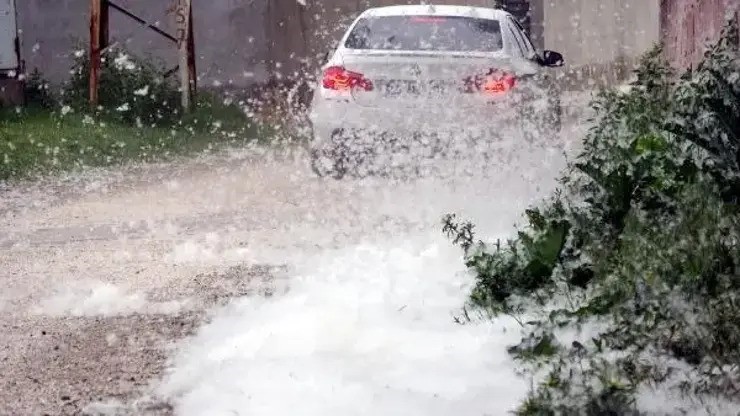 ERCİŞ’TE OT YANGINLARI
