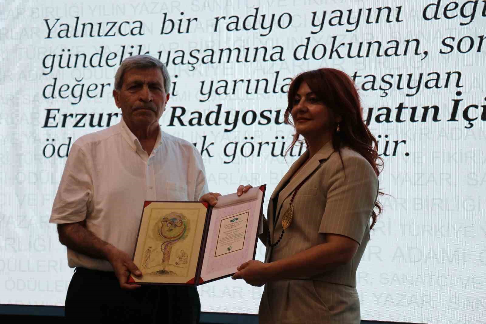 TYB’DEN ERZURUM’A İKİ ÖDÜL BİRDEN