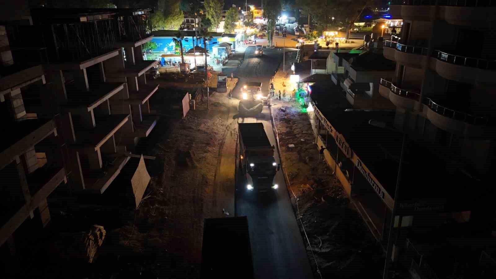 HBB,ARSUZ’DA YOL ÇALIŞMALARINI SÜRDÜRÜYOR