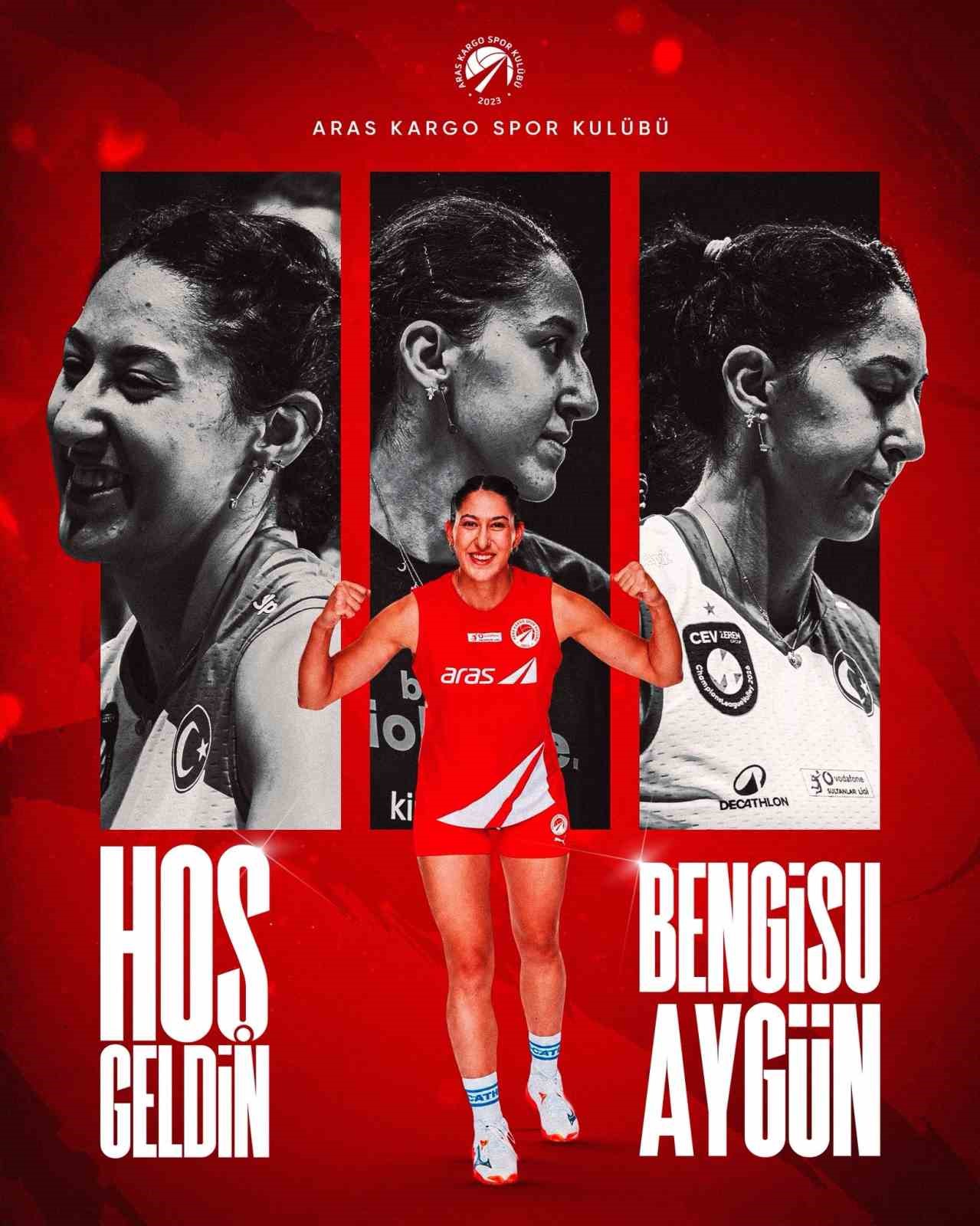ARAS KARGO VOLEYBOL TAKIMI, BENGİSU AYGÜN’Ü KADROSUNA KATTI