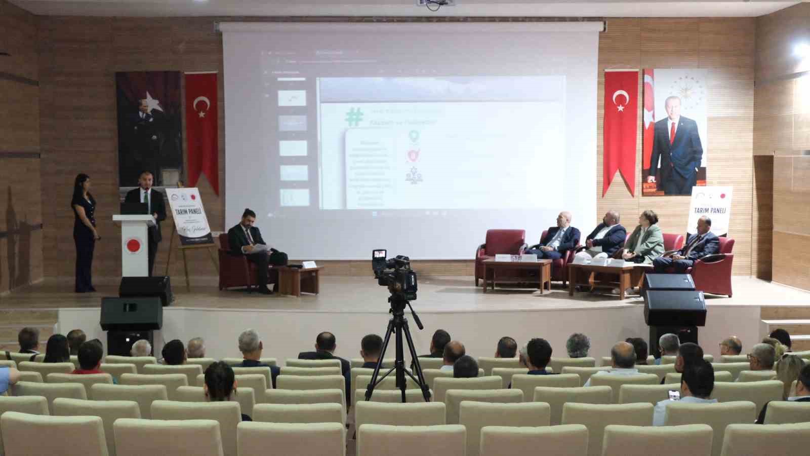 SORGUN’DA TARIMIN GELECEĞİ MASAYA YATIRILDI: "GELECEĞİN EN STRATEJİK KONUSU SU VE GIDA"