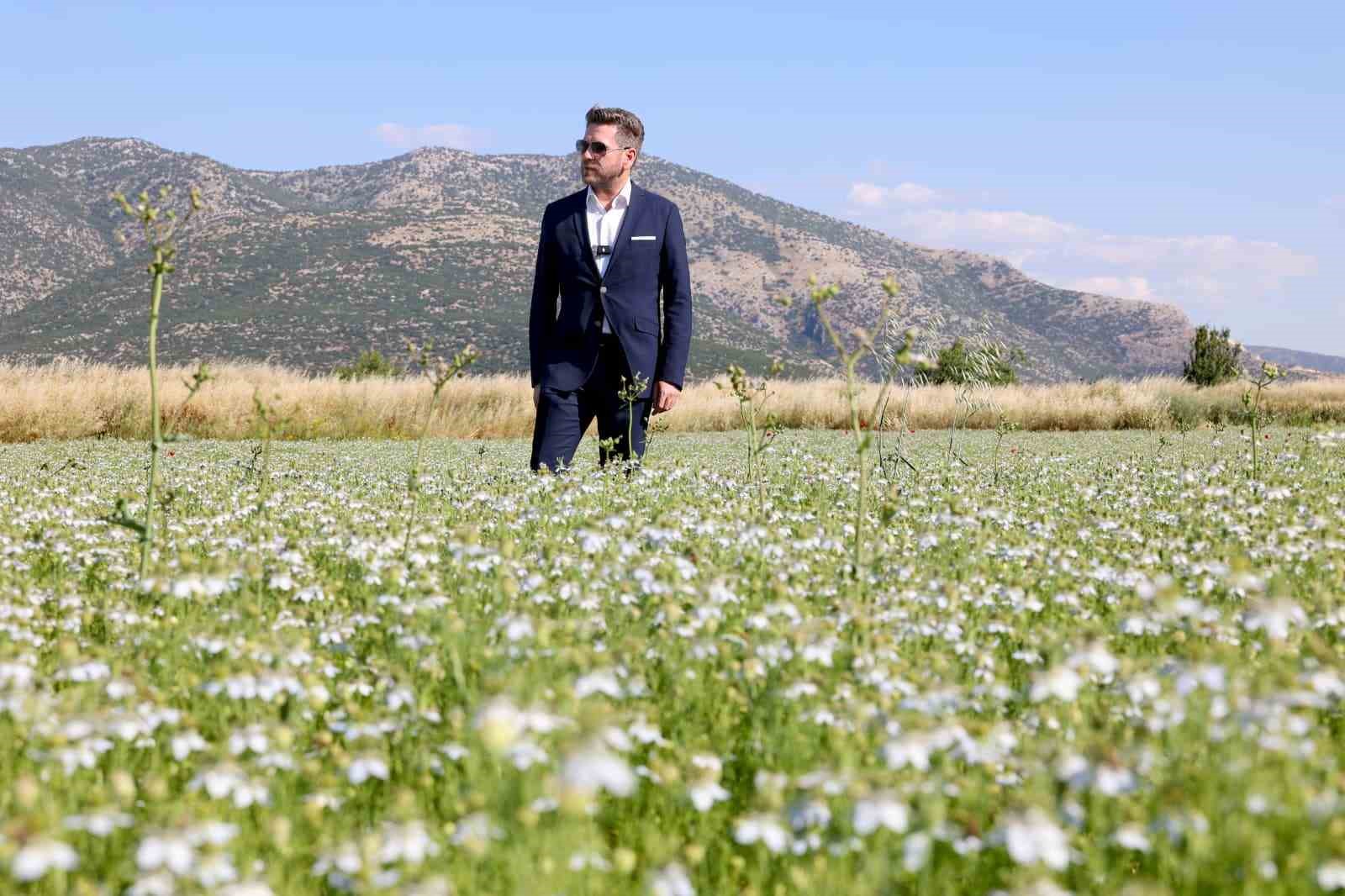 TAVAS’TA KARACAOT EKİMİNDE VERİMLİLİK TESTİ YAPILIYOR