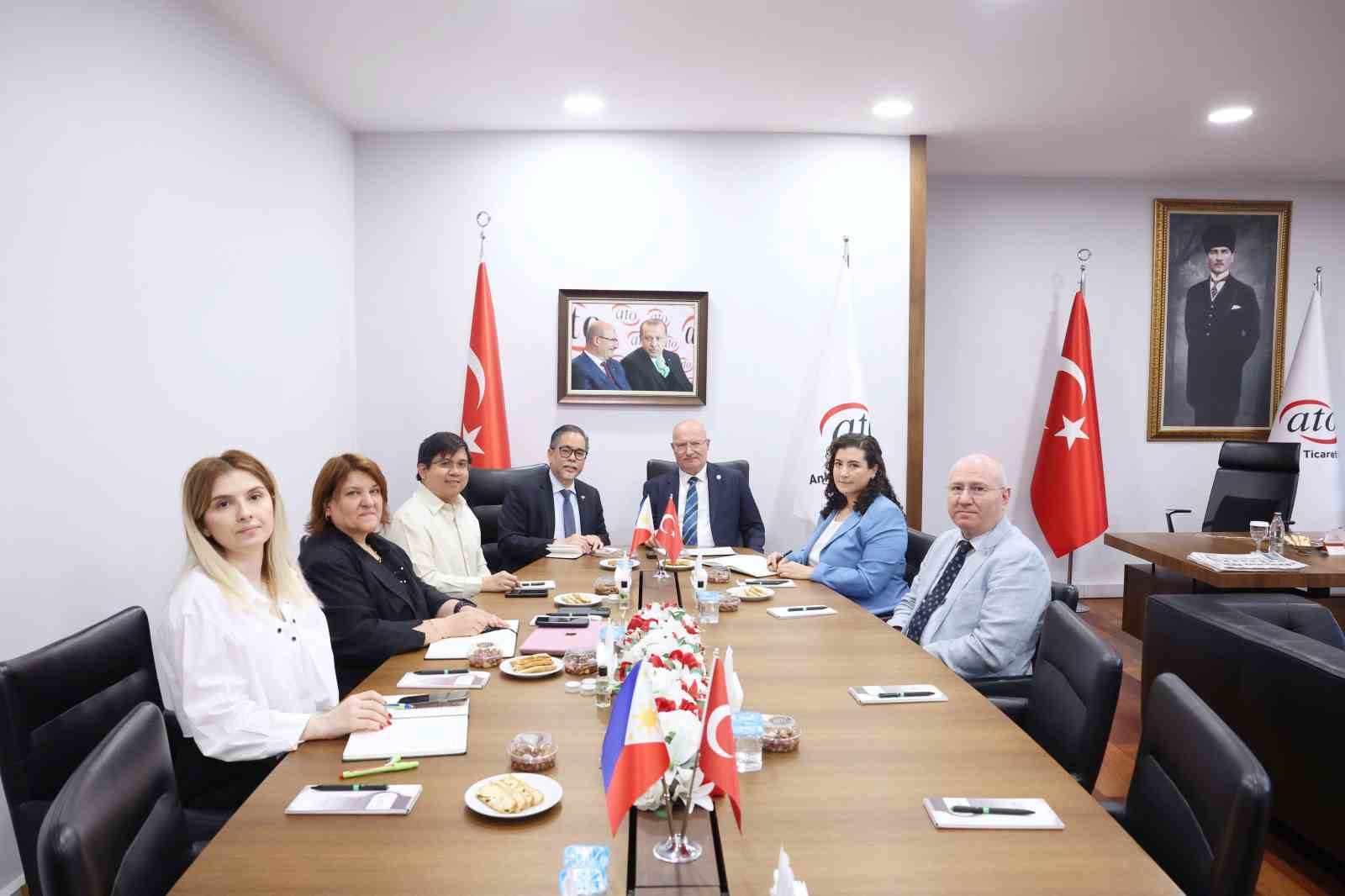 ATO BAŞKANI BARAN: "DIŞ TİCARET HACMİMİZ TOPLAMDA 400 MİLYON DOLARI AŞTI"