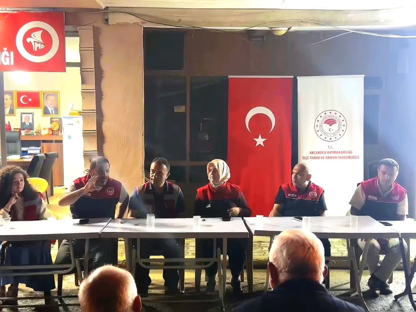 UĞURLU KÖYÜ’NDE ÜRETİCİLERLE TARIM GÜNDEMİ MASAYA YATIRILDI