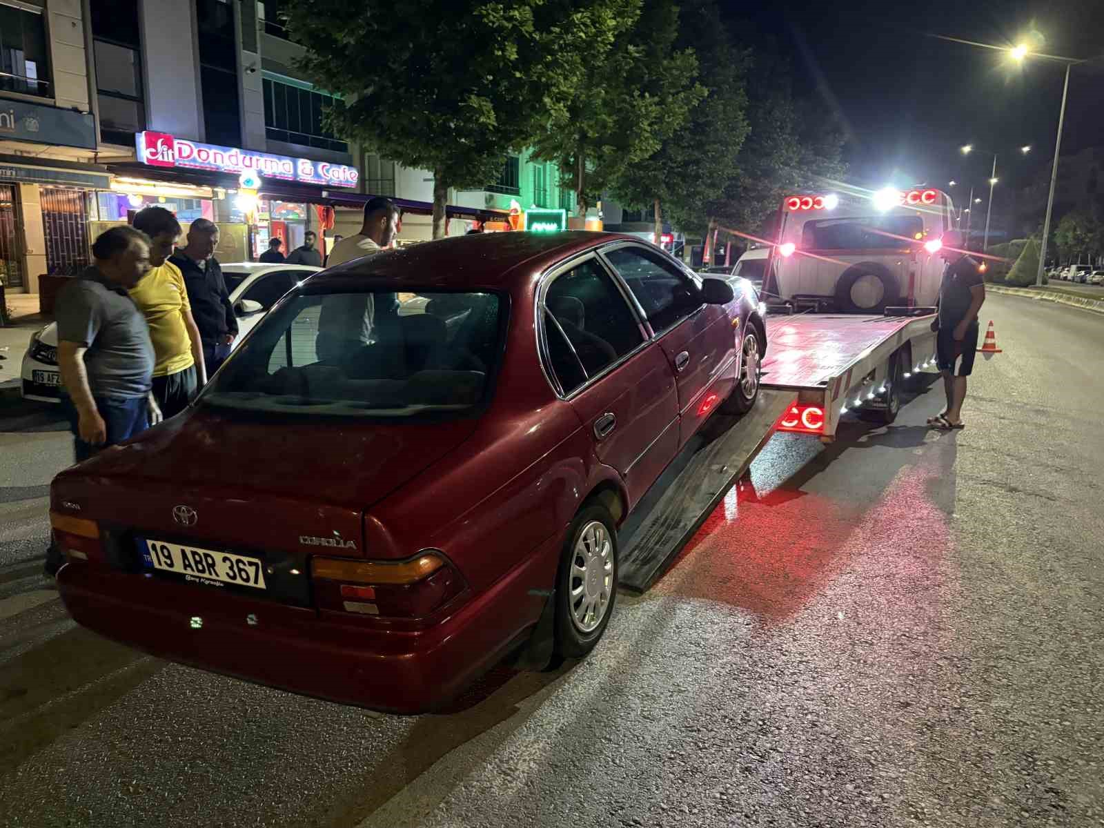 ÇORUM’DA ZİNCİRLEME KAZA: 2 YARALI