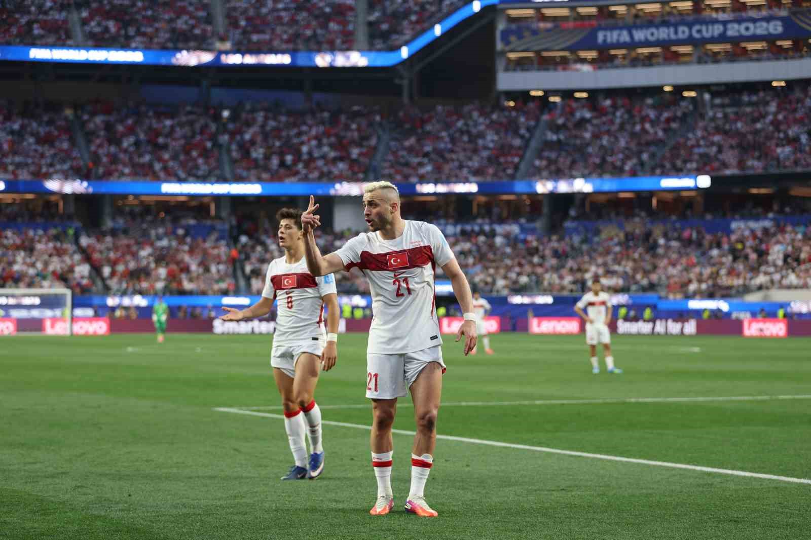 2026 FIFA DÜNYA KUPASI: TÜRKİYE: 2 - ABD: 1 (İLK YARI)