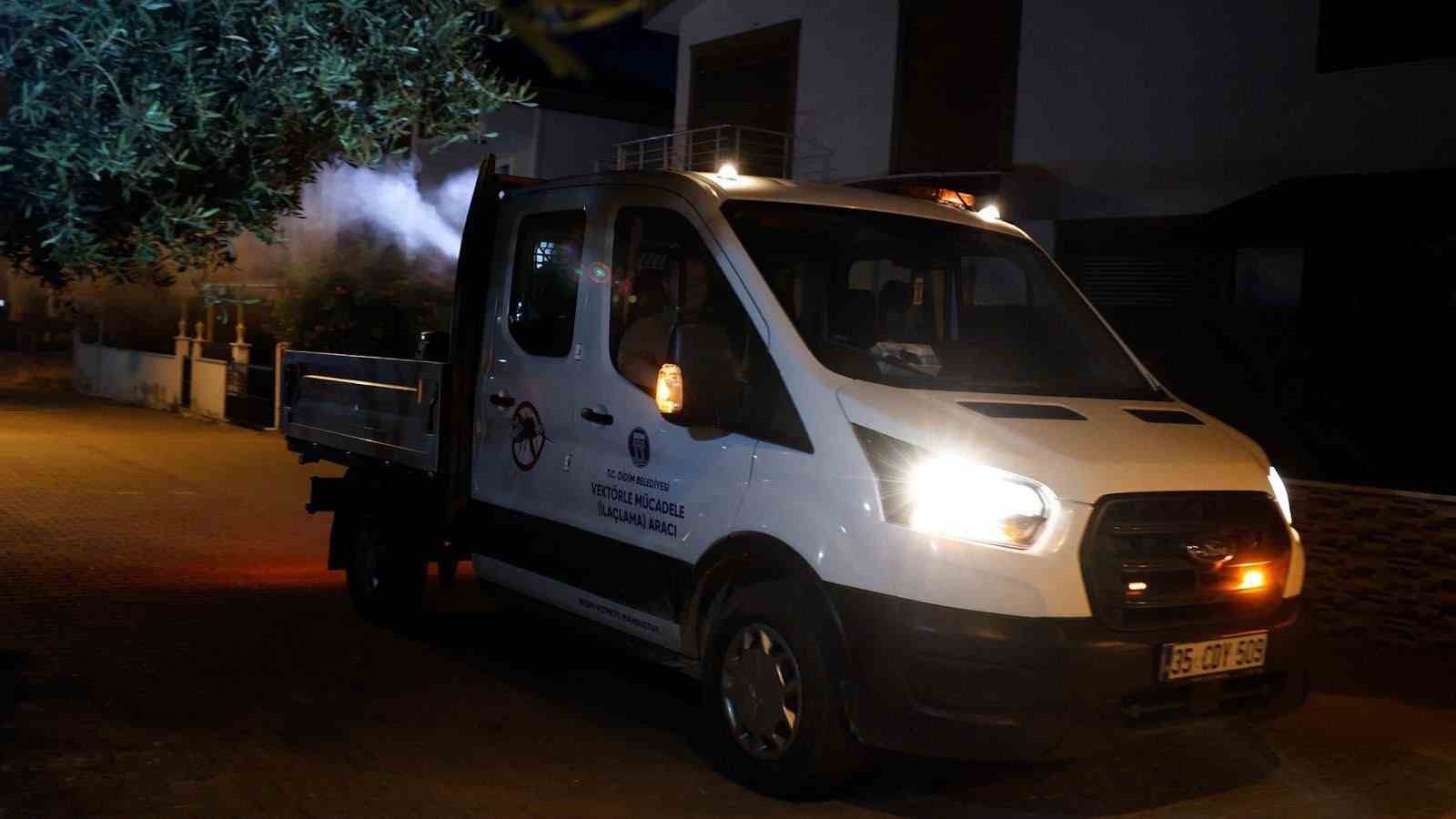 DİDİM BELEDİYESİ İLAÇLAMA ÇALIŞMALARI SÜRÜYOR