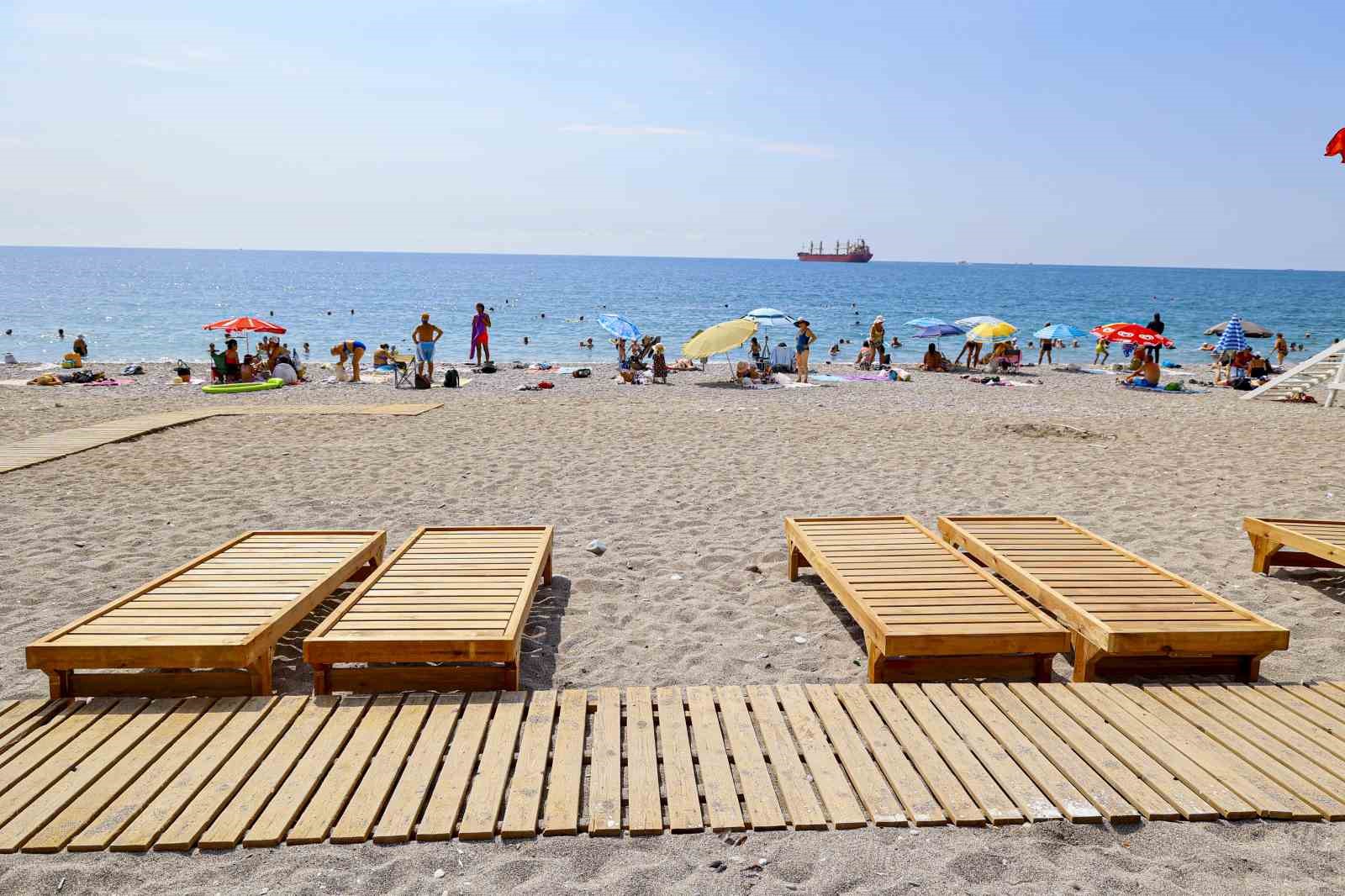 EKDAĞ’DAN BOĞAÇAYI PLAJI’NDA YERLİ ÜRETİMLE HİZMET