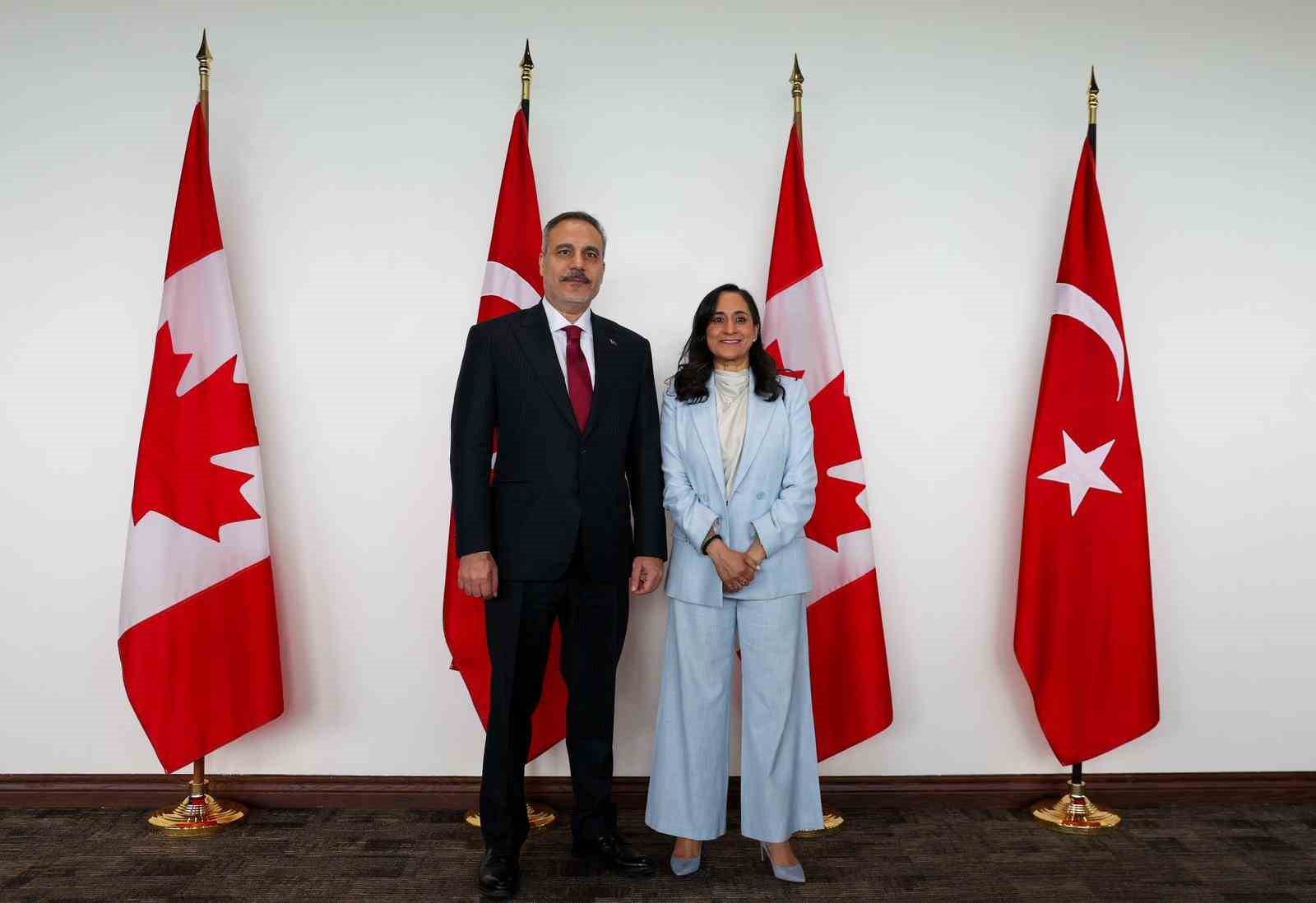 BAKAN FİDAN: "TÜRKİYE-KANADA İLİŞKİLERİNİ STRATEJİK BİR SEVİYEYE TAŞIMA KARARINI ALDIK"
