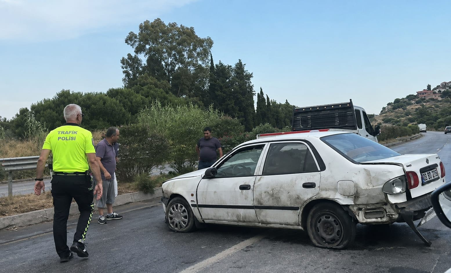 SÖKE’DE TRAFİK KAZASI: 1 YARALI