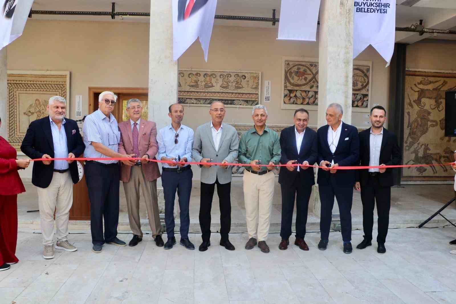 ANTAKYA’NIN YERİNDEN EDİLEN MOZAİKLERİNİN REPLİKALARI GÖRÜCÜYE ÇIKTI