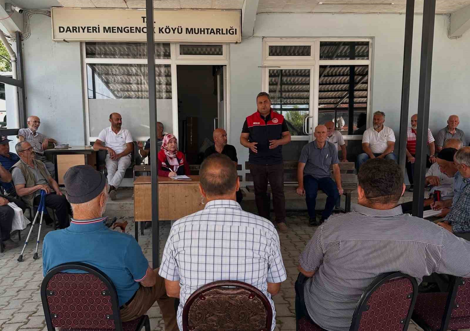 ÇİFTÇİLERE TARIMSAL BİLGİLENDİRME