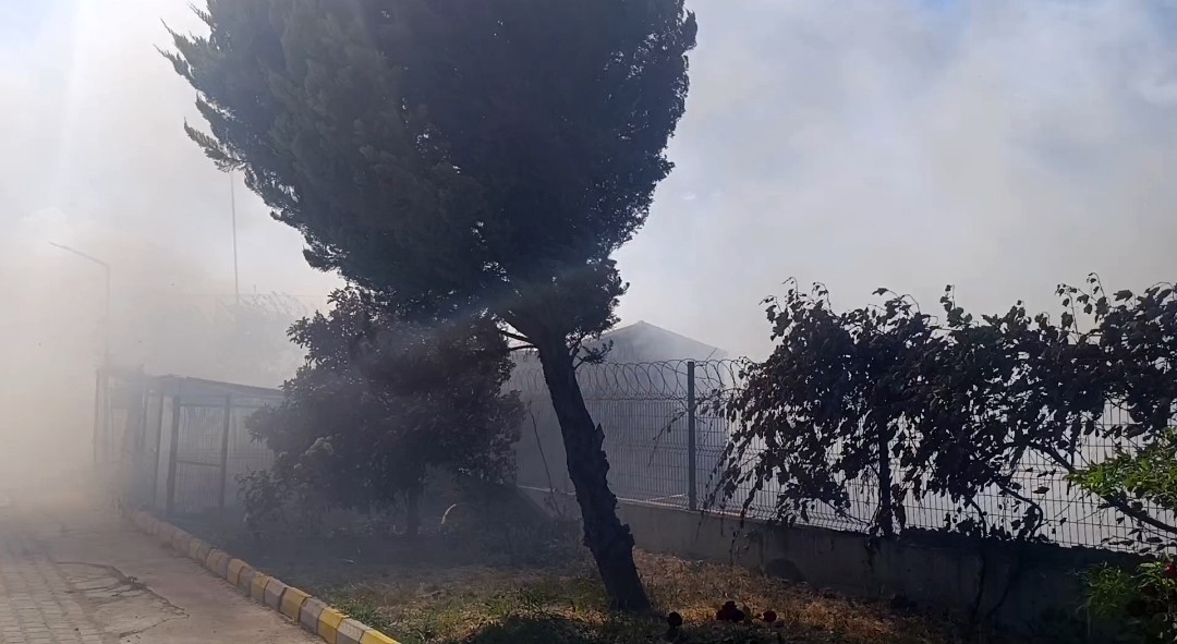 TEKİRDAĞ’DA TARIM ARAZİSİNDE BAŞLAYAN YANGIN: ALEVLER 4 FARKLI NOKTAYA SIÇRADI