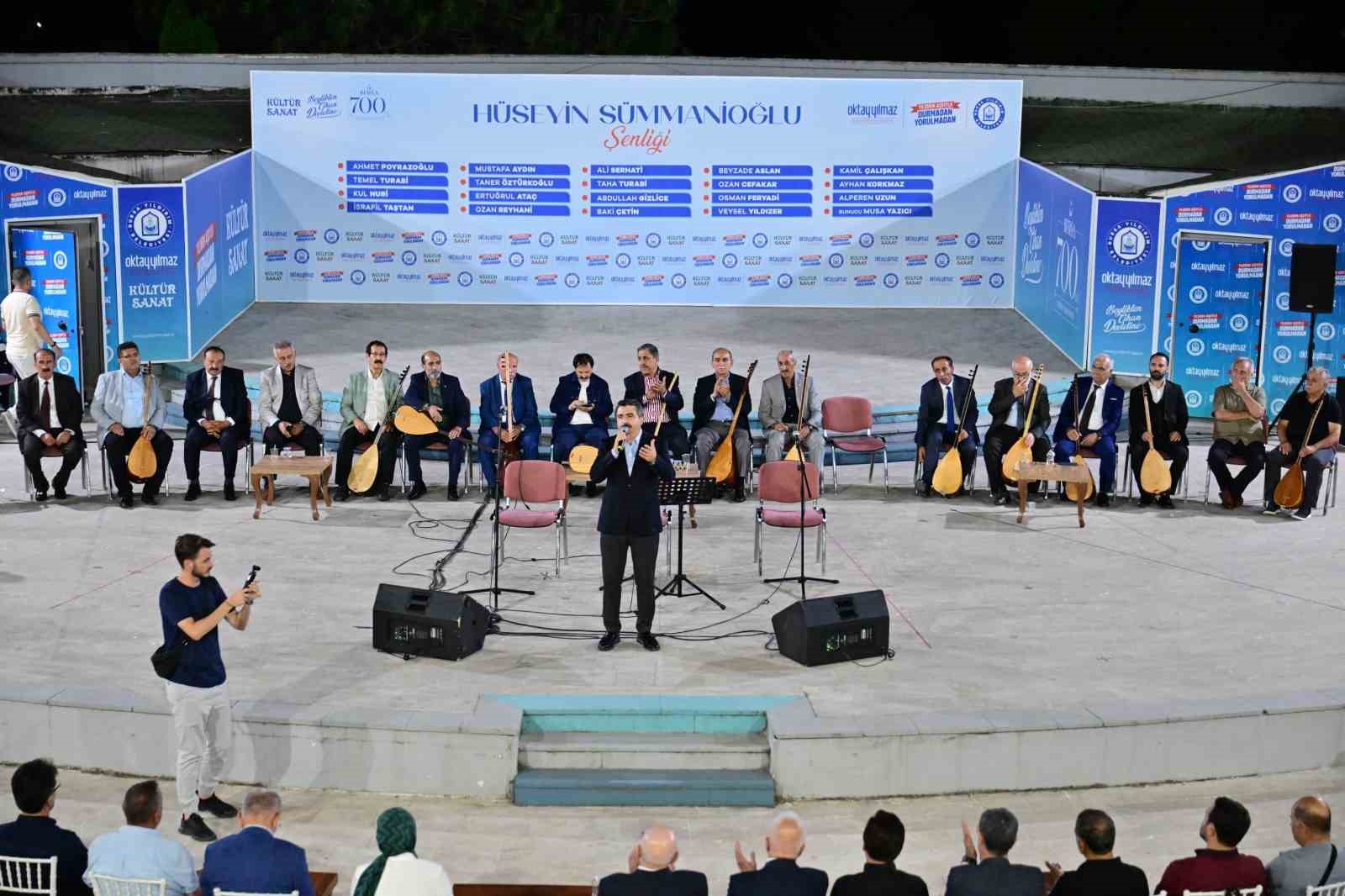 YILDIRIM’DAN AŞIK HÜSEYİN SÜMMANİOĞLU’NA VEFA