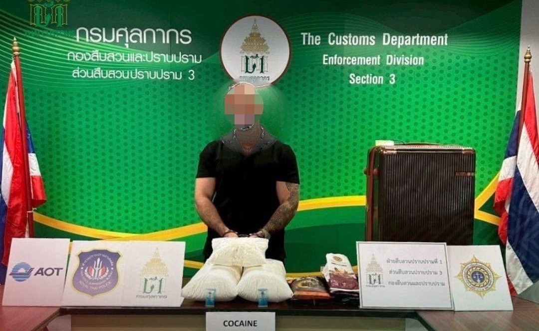 TAYLAND’DA 12 KİLO UYUŞTURUCUYLA YAKALANAN TÜRK GÖZALTINA ALINDI