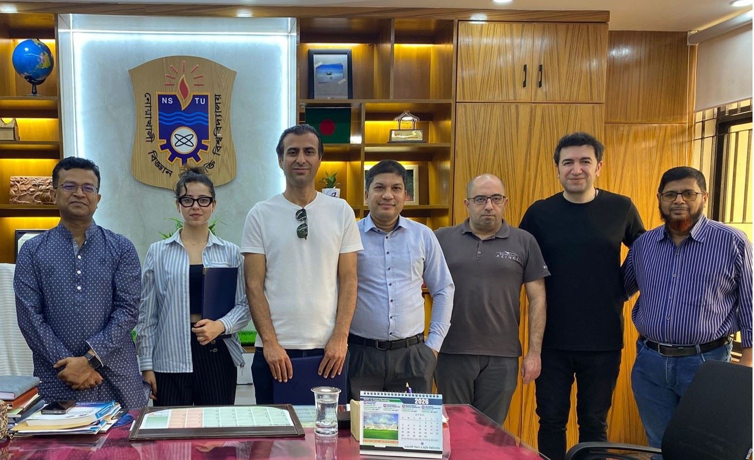 KBÜ İLE BANGLADEŞ ÜNİVERSİTESİ ARASINDA AKADEMİK İŞ BİRLİĞİ TEMASI