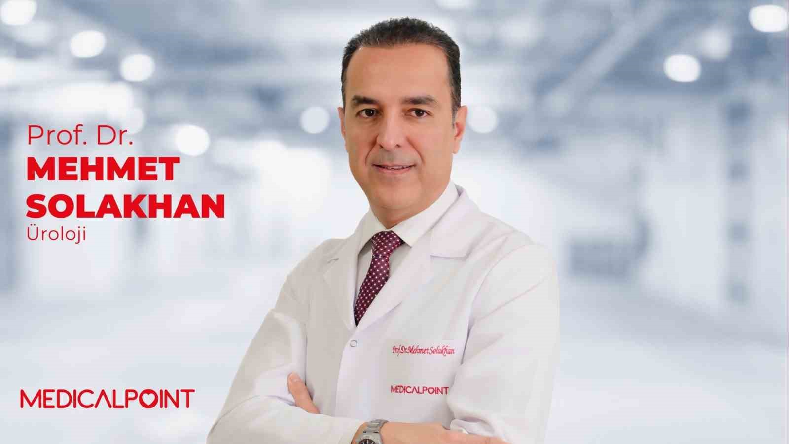 PROF. DR. SOLAKHAN: "40 YAŞ SONRASI PROSTAT KONTROLÜ İHMAL EDİLMEMELİ"
