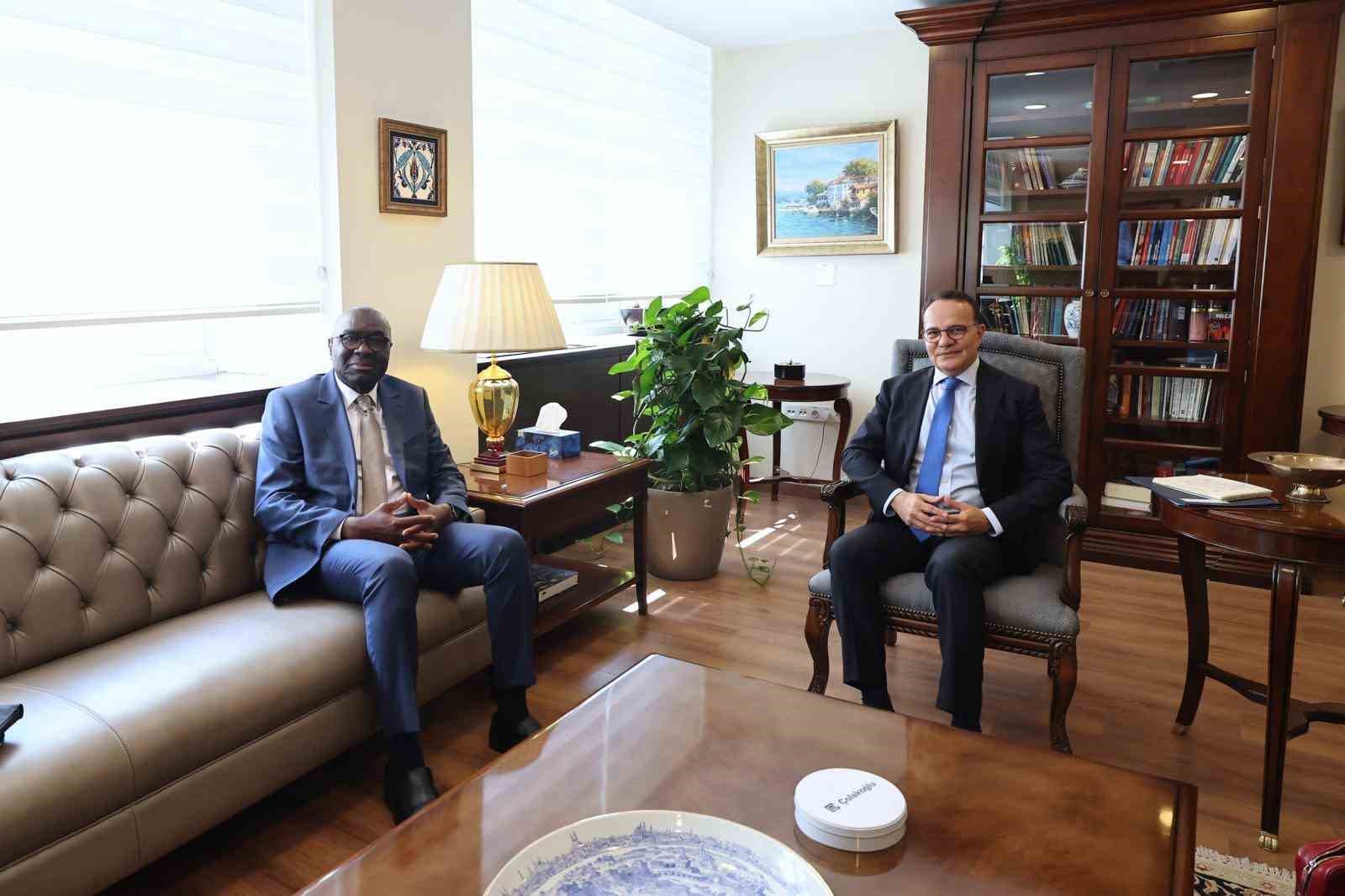 BAKAN YARDIMCISI BOZAY, BM’NİN KIBRIS ÖZEL TEMSİLCİSİ DİAGNE’Yİ KABUL ETTİ