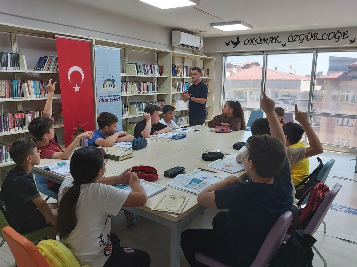 ORDU’DA BİLGİ EVLERİ YAZ ETKİNLİKLERİNE İLGİ ARTIYOR