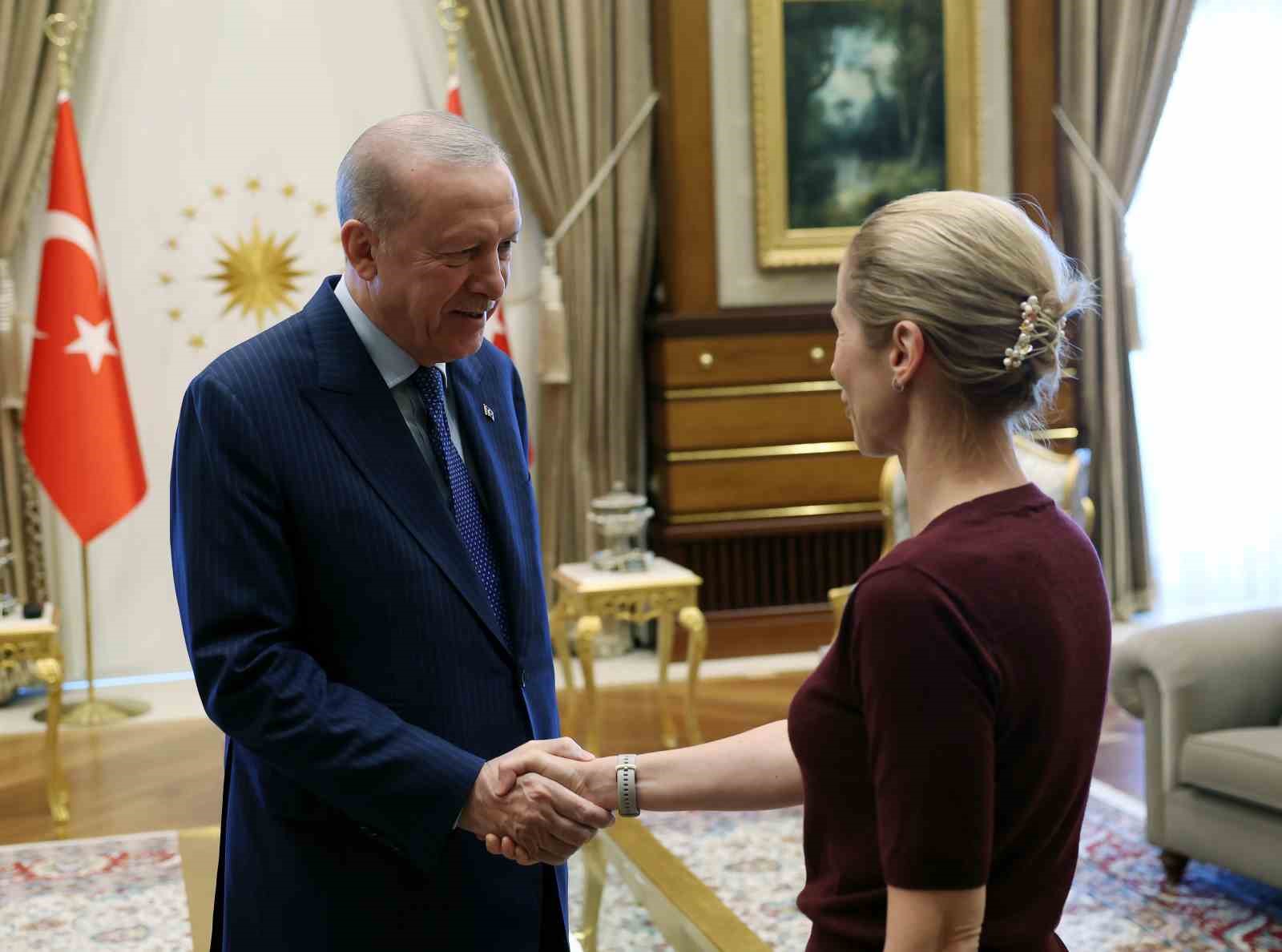 CUMHURBAŞKANI ERDOĞAN, AB TEMSİLCİLERİNİ KABUL ETTİ