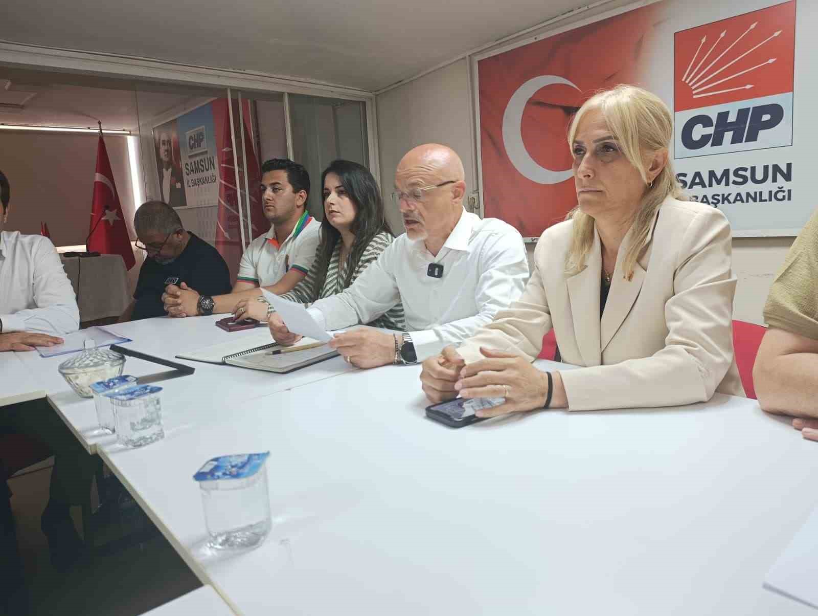 CHP SAMSUN İL BAŞKANI ÖZDAĞ GÖREVDEN ALINDI