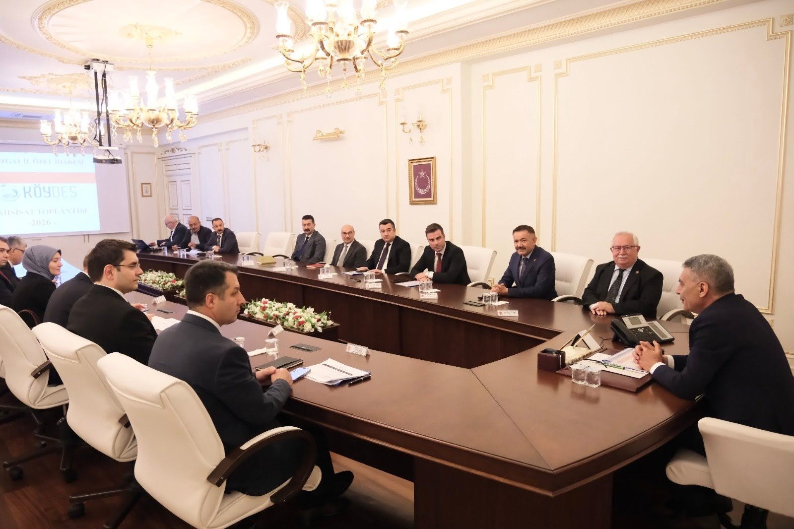 KÖYDES YATIRIMLARININ PLANLANMASINA YÖNELİK KOMİSYON TOPLANTISI