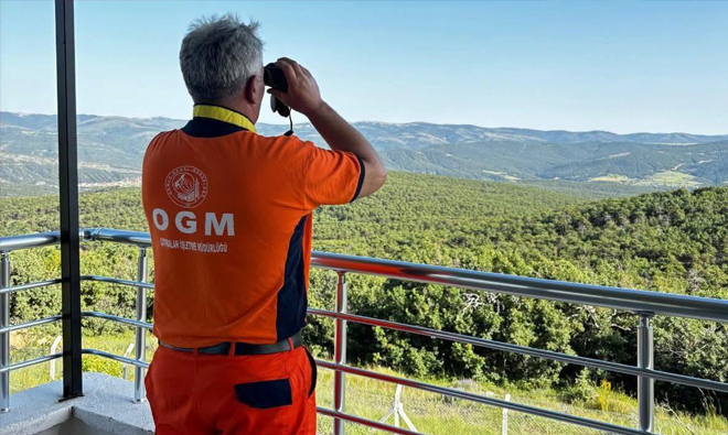 YOZGAT’TA 170 HEKTAR ORMANLIK ALAN 24 SAAT GÖZETLENİYOR