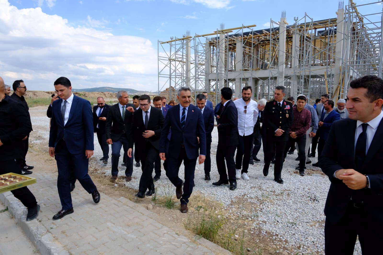YOZGAT CEZAEVİ KAMPÜSÜNDE MODERN BİR CAMİ İNŞA EDİLİYOR