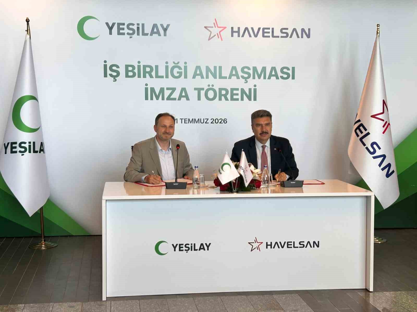 HAVELSAN İLE YEŞİLAY ARASINDA BAĞIMLILIKLA MÜCADELE PROTOKOLÜ İMZALANDI