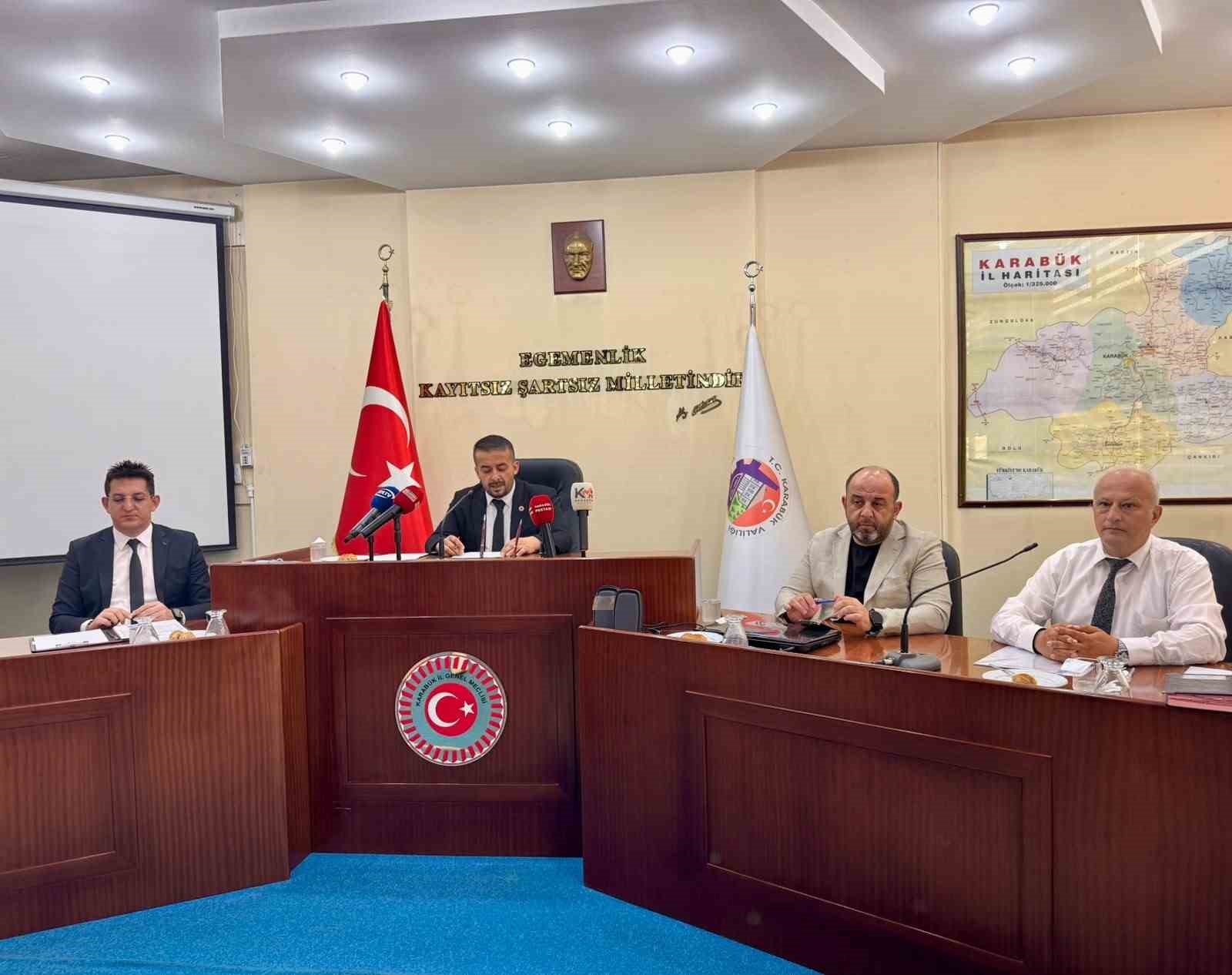 KARABÜK’TE YAZ DÖNEMİ SU İHTİYACINA YÖNELİK TEDBİRLER ARTIRILDI