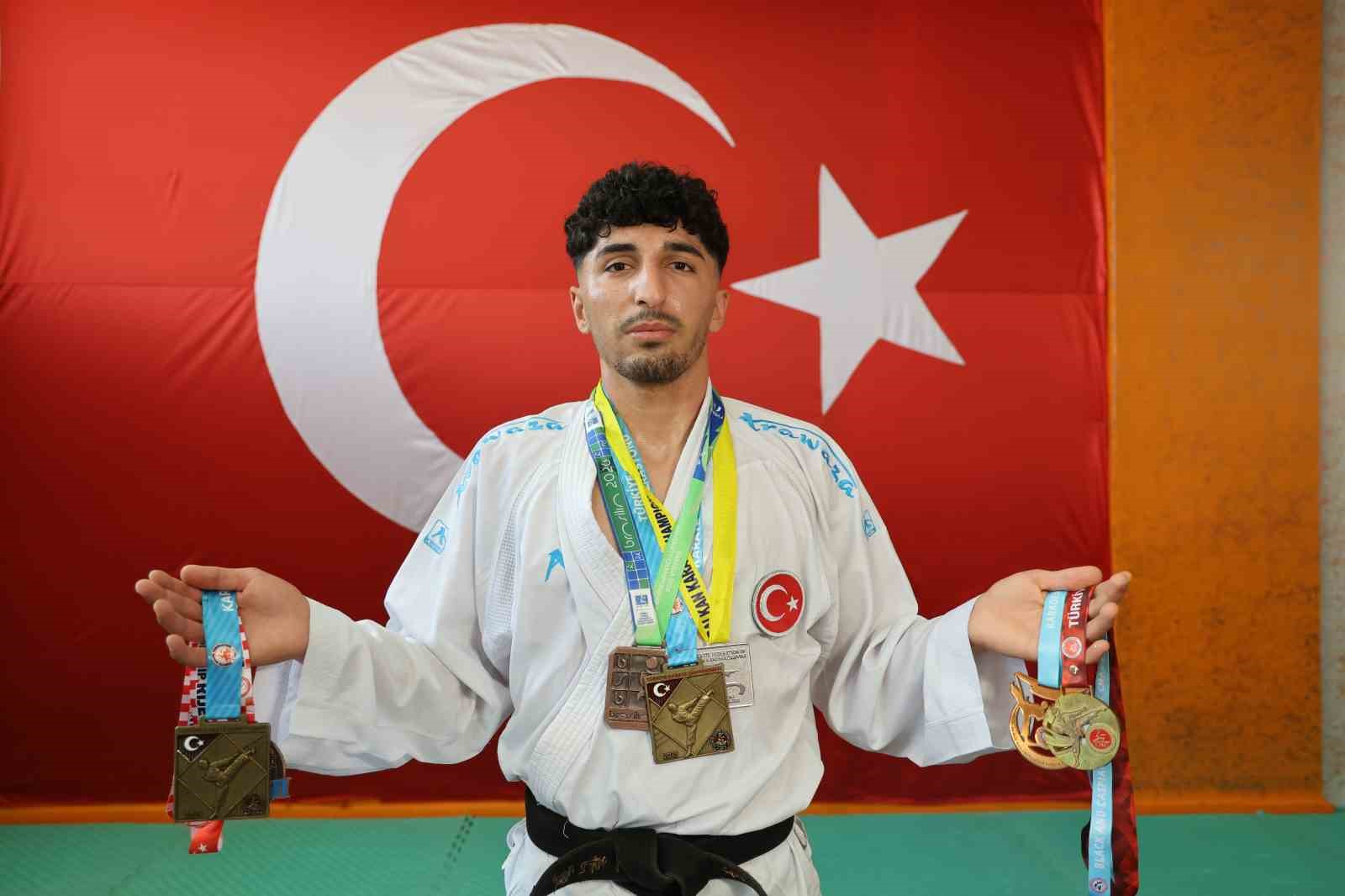 ADANALI MİLLİ KARATECİ GÖZÜNÜ OLİMPİYATLARA DİKTİ