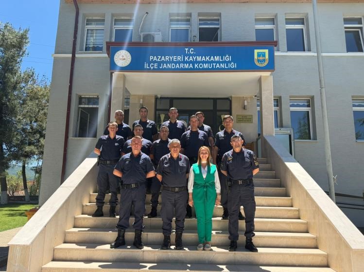 BAŞKAN TEKİN’DEN JANDARMAYA ANLAMLI ZİYARET