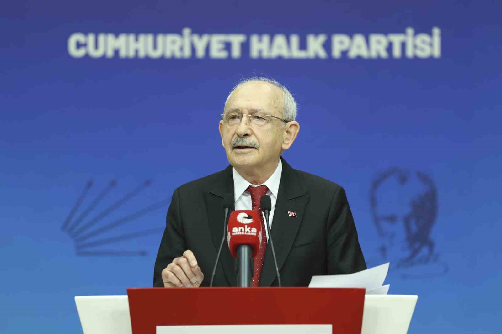CHP GENEL BAŞKANI KILIÇDAROĞLU: "CUMHURİYET HALK PARTİSİ BU DEVLET AKLININ KURUCU TAŞIYICISIDIR"