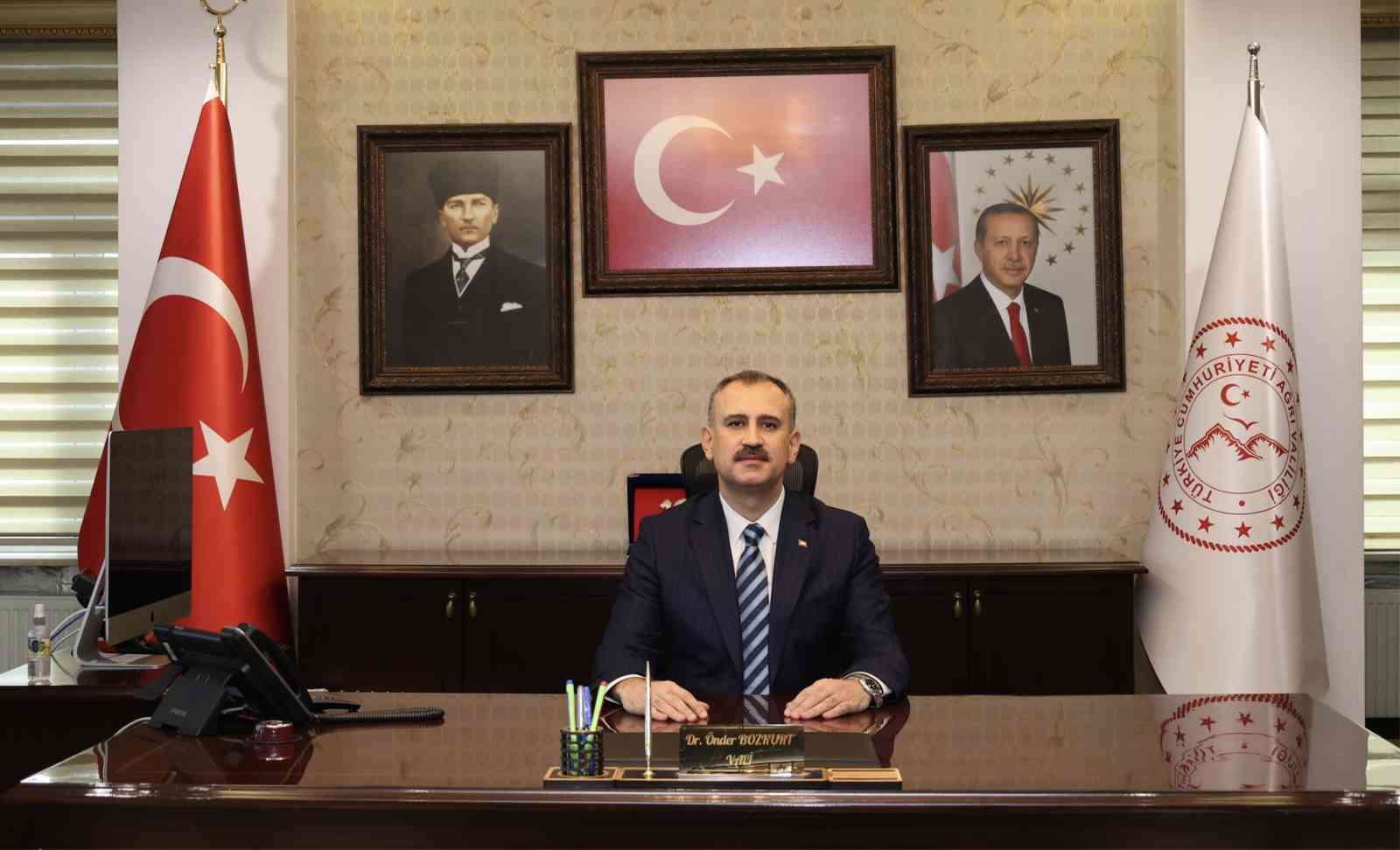VALİ BOZKURT: "TÜM SPORSEVERLERİ AĞRI’YA BEKLİYORUZ"