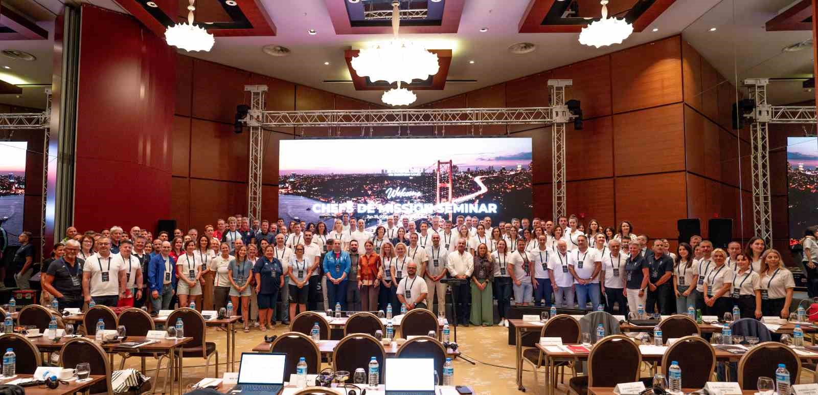 İSTANBUL 2027 AVRUPA OYUNLARI KAFİLE BAŞKANLARI TOPLANTISI İSTANBUL’DA DÜZENLENDİ