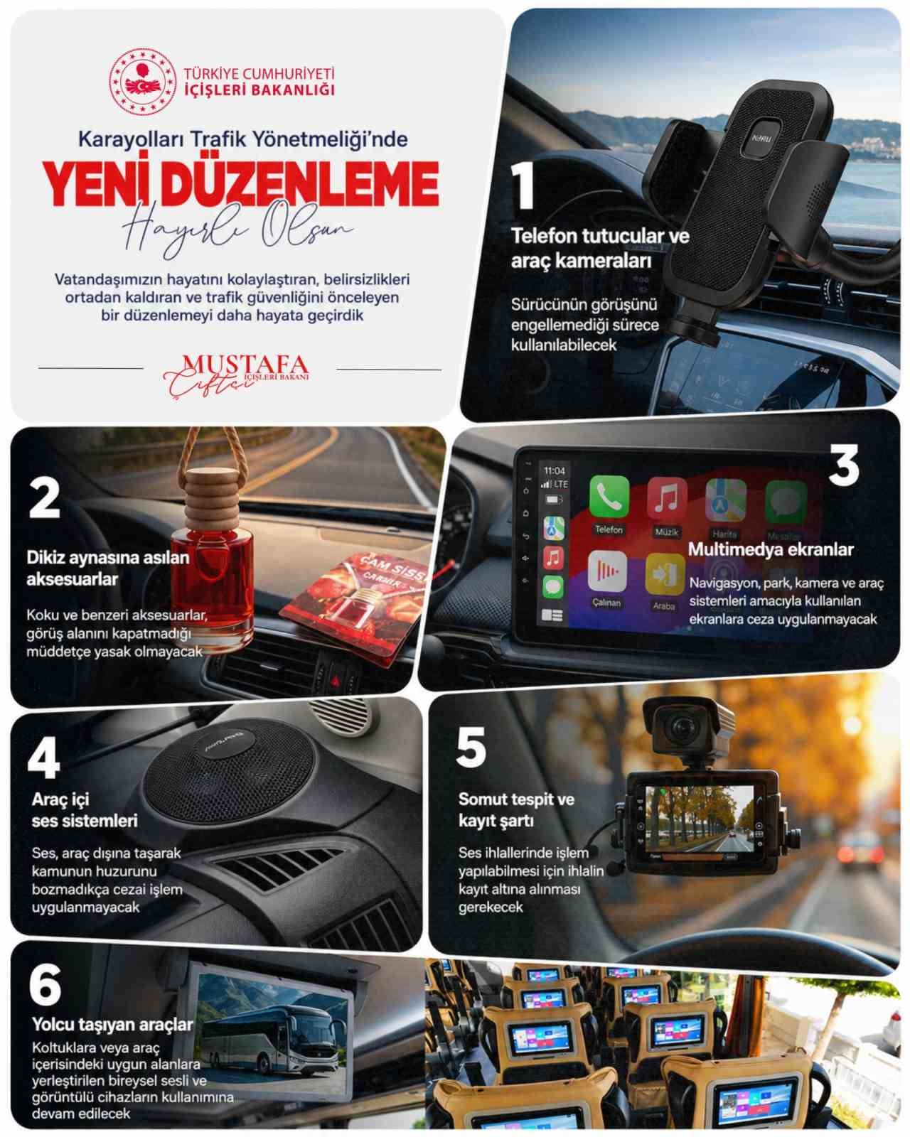 BAKAN ÇİFTÇİ: "KARAYOLLARI TRAFİK YÖNETMELİĞİ’NDE YAPTIĞIMIZ DÜZENLEME TÜM SÜRÜCÜLERİMİZE HAYIRLI OLSUN"