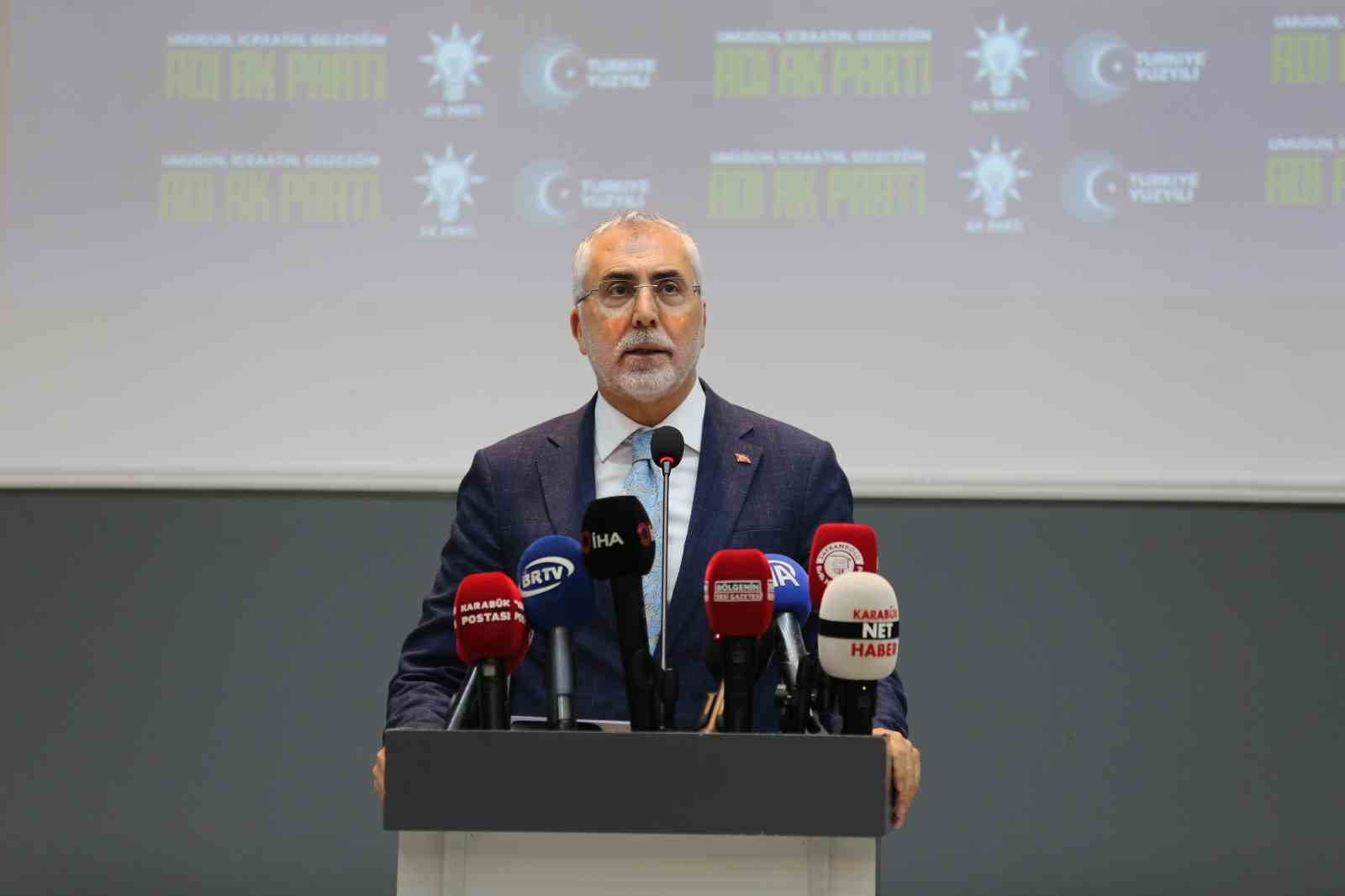 BAKAN IŞIKHAN’DAN KARABÜK’E 2 BİN KİŞİLİK KONTENJAN MÜJDESİ