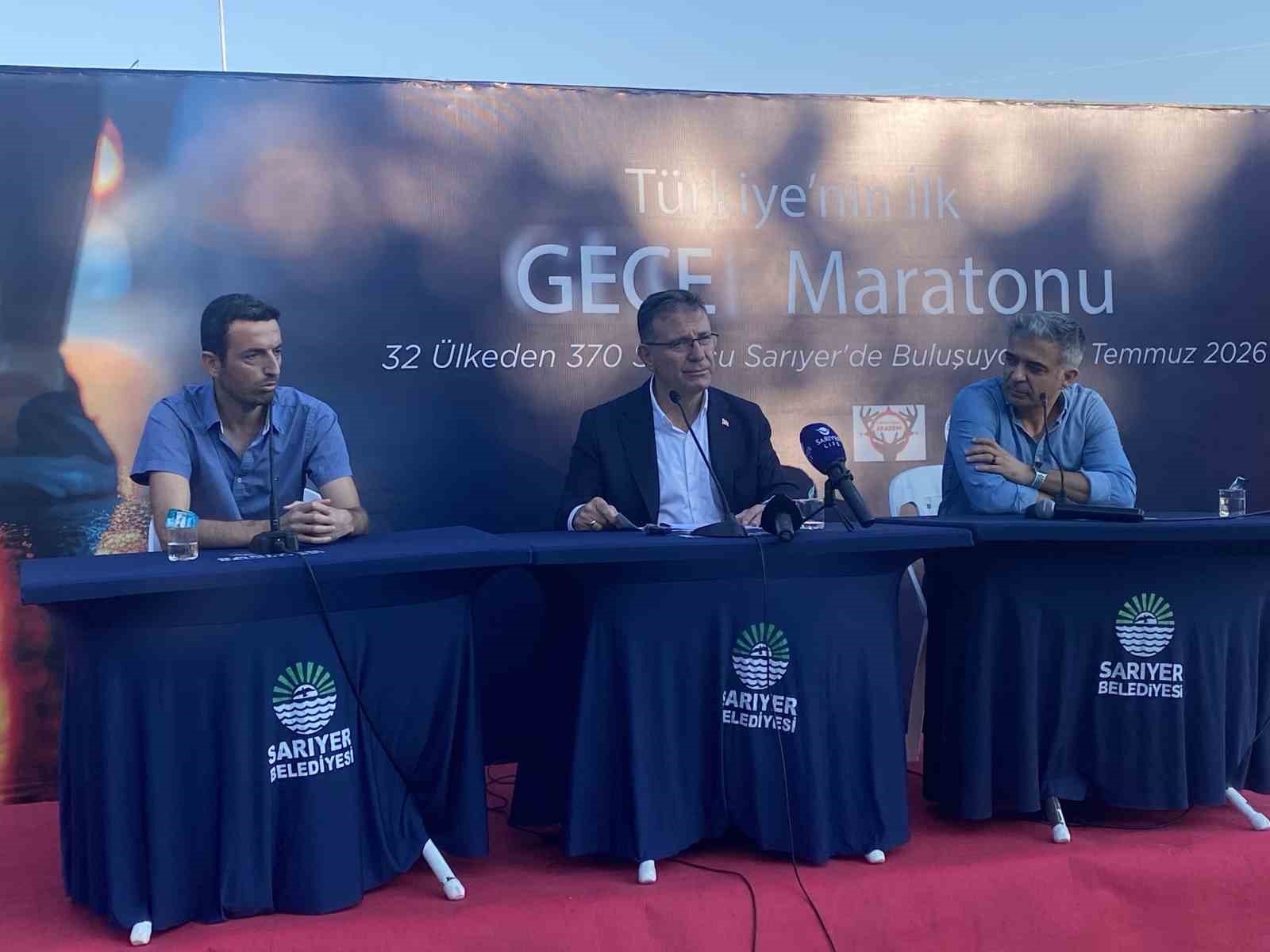 TÜRKİYE’DE İLK KEZ DÜZENLENECEK GECE MARATONUNA 32 ÜLKEDEN 370 SPORCU KATILACAK