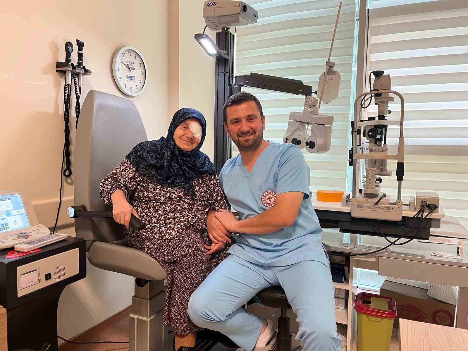 GÖZLERİNE IŞIĞI BU KEZ DOKTOR TORUNU VERDİ
