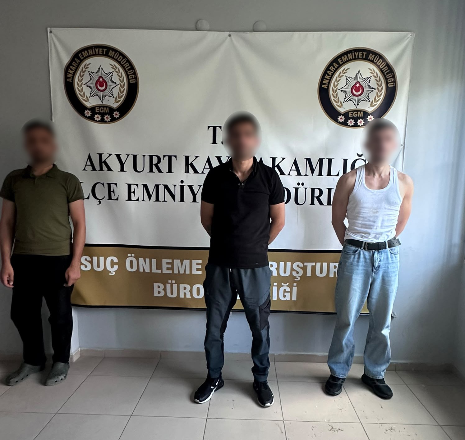 AKYURT’TA UYUŞTURUCU OPERASYONU: 4 GÖZALTI