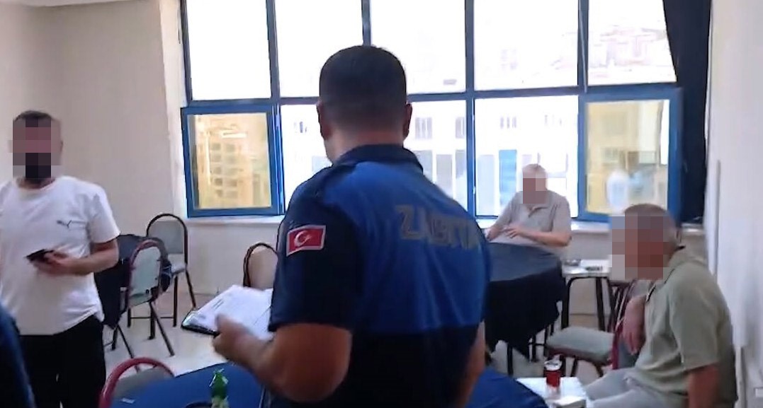 KUMAR OYNANDIĞI TESPİT EDİLEN RUHSATSIZ İŞ YERİ MÜHÜRLENDİ