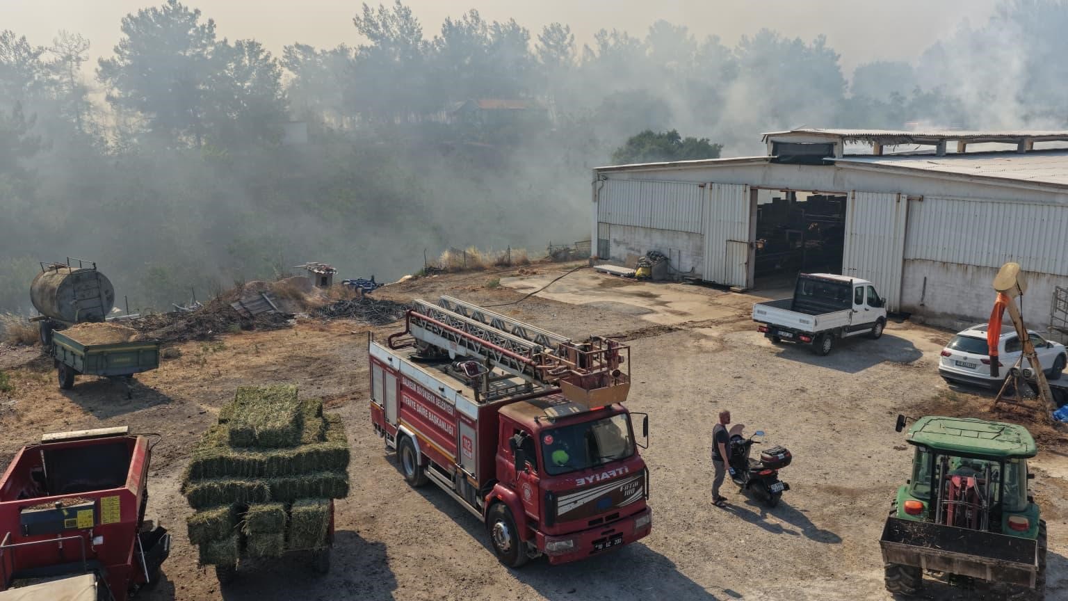 BALIKESİR’DE ÜÇ AYRI NOKTADA YANGIN