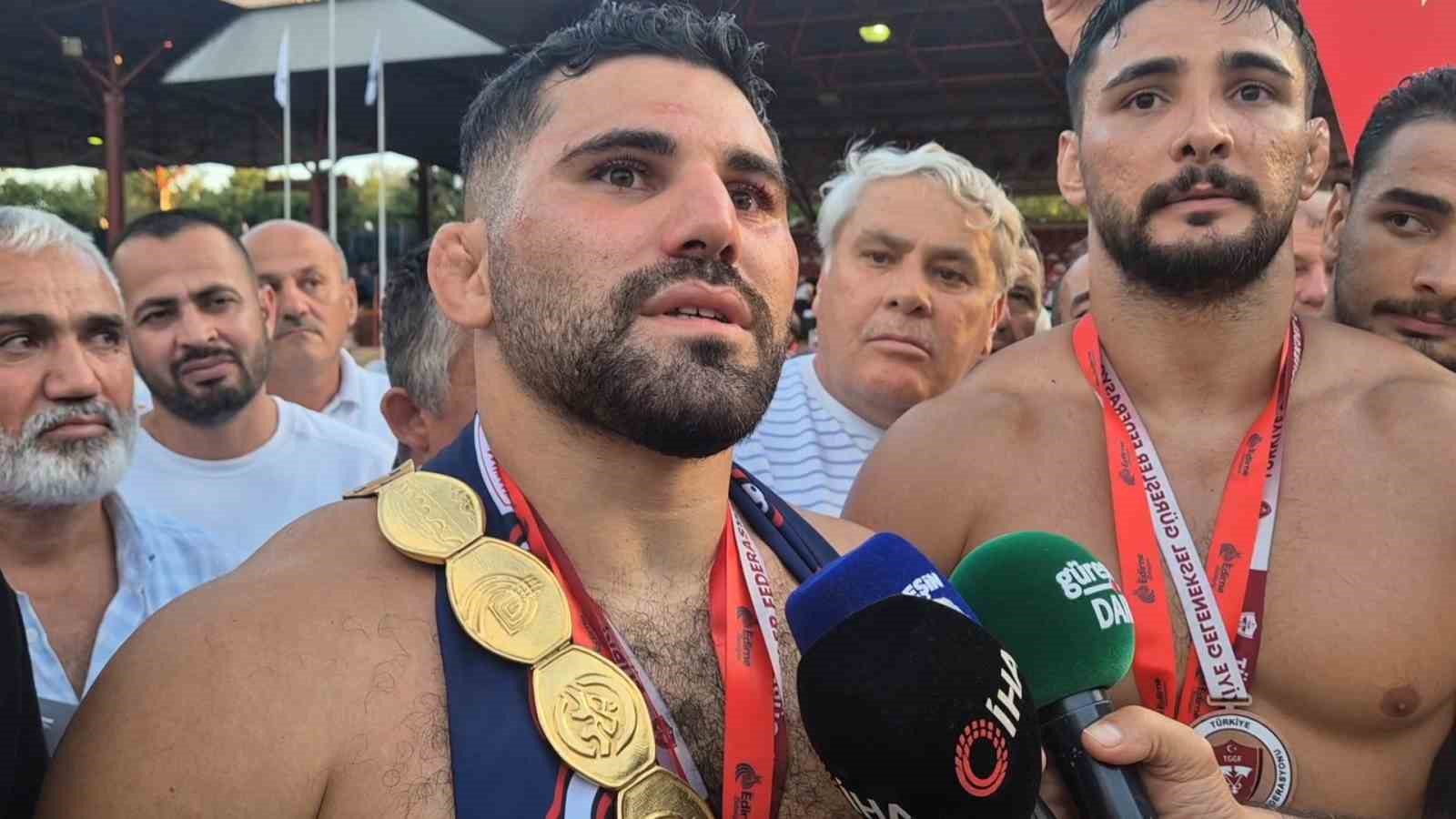 KIRKPINAR’IN YENİ BAŞPEHLİVANI ERKAN TAŞ: "KENDİMİ RÜYADA GİBİ HİSSEDİYORUM"