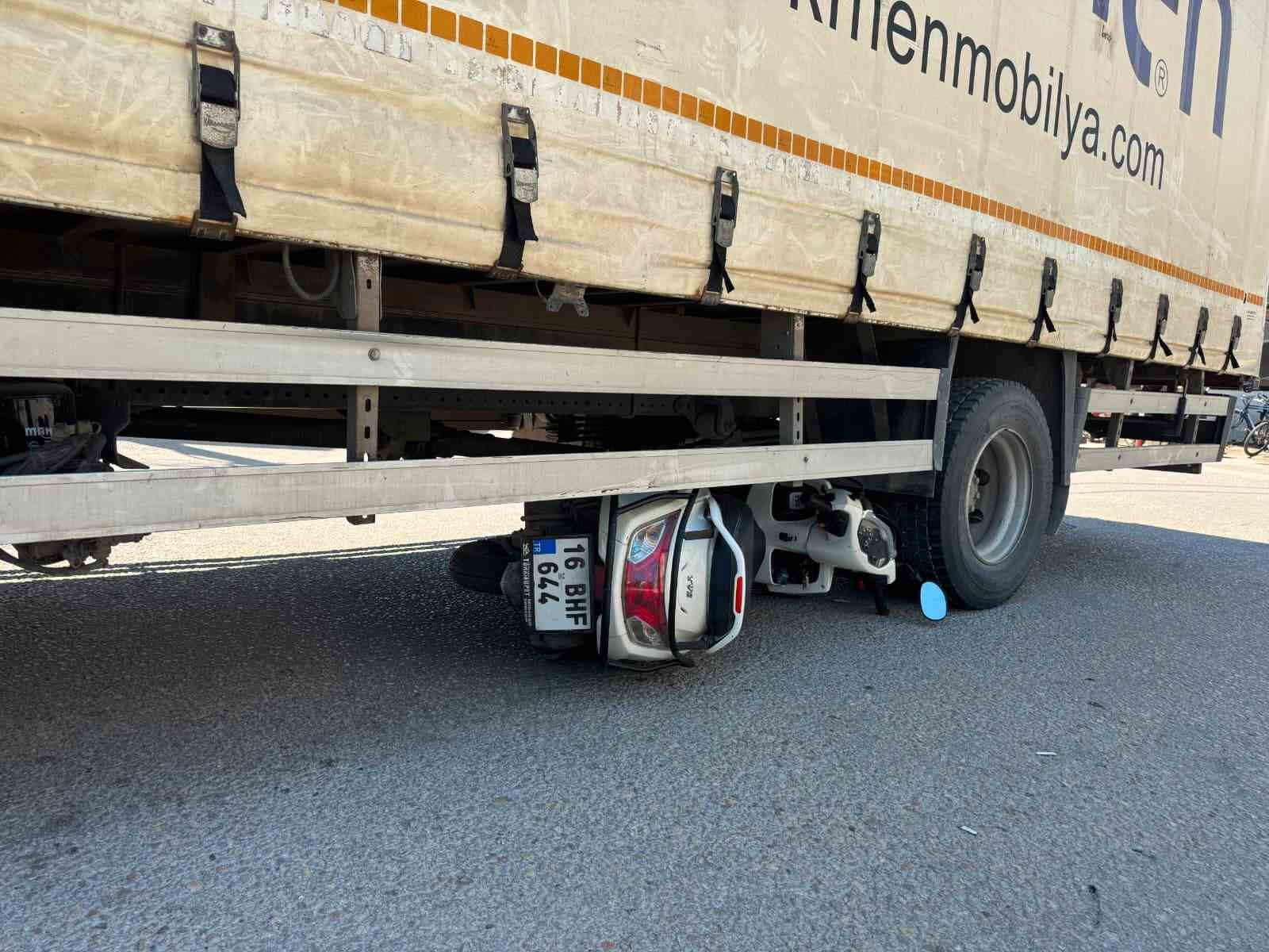 BURSA’DA KAZADA YARALANAN MOTOSİKLET SÜRÜCÜSÜ VERDİĞİ YAŞAM SAVAŞINI KAYBETTİ