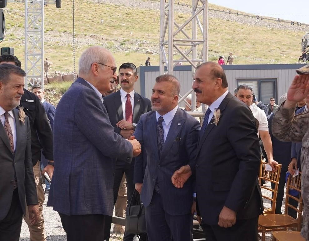 CELAL KADOOĞLU VE TBMM BAŞKANI NUMAN KURTULMUŞ BİR ARAYA GELDİ