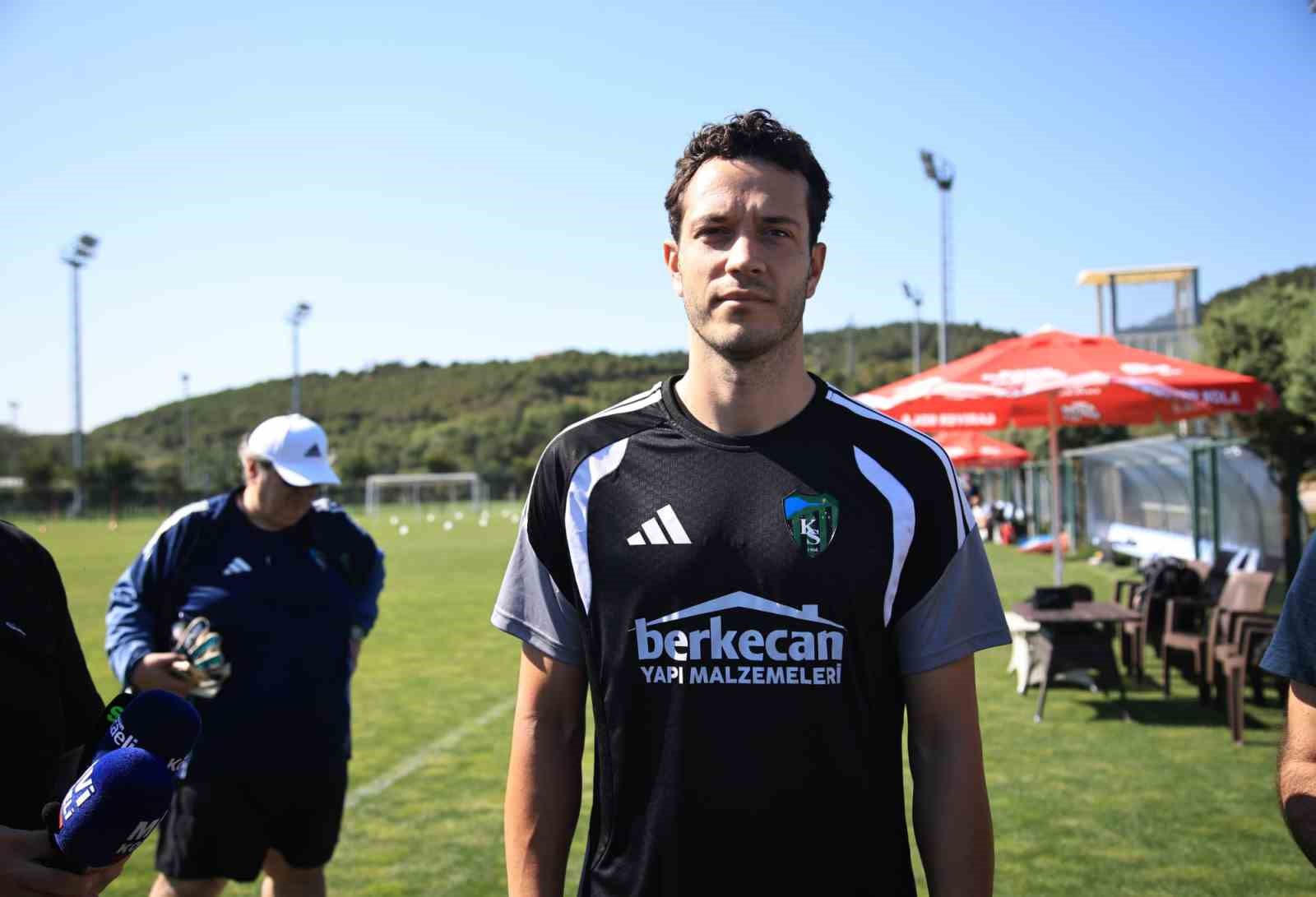 ONURCAN PİRİ: "KOCAELİSPOR’DA OLDUĞUM İÇİN MUTLUYUM"