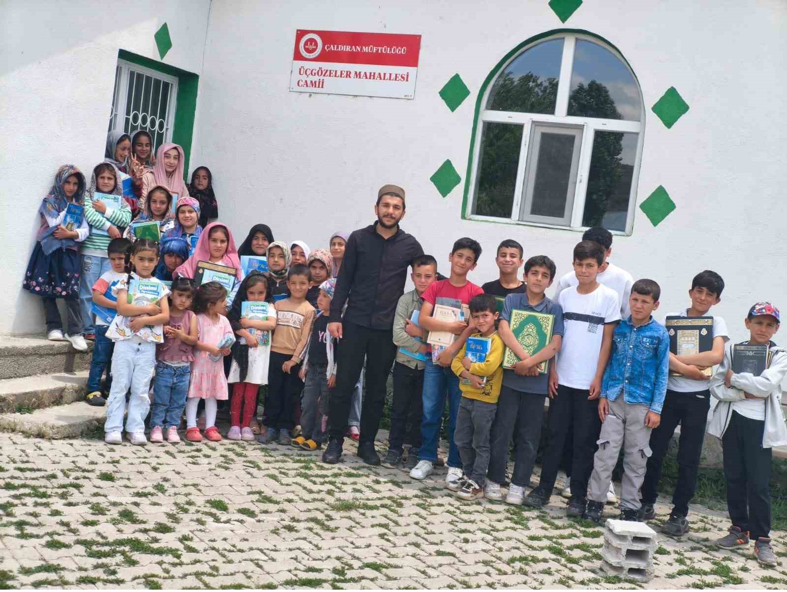 ÇALDIRAN’DA YAZ KUR’AN KURSLARI BÜYÜK BİR COŞKUYLA BAŞLADI