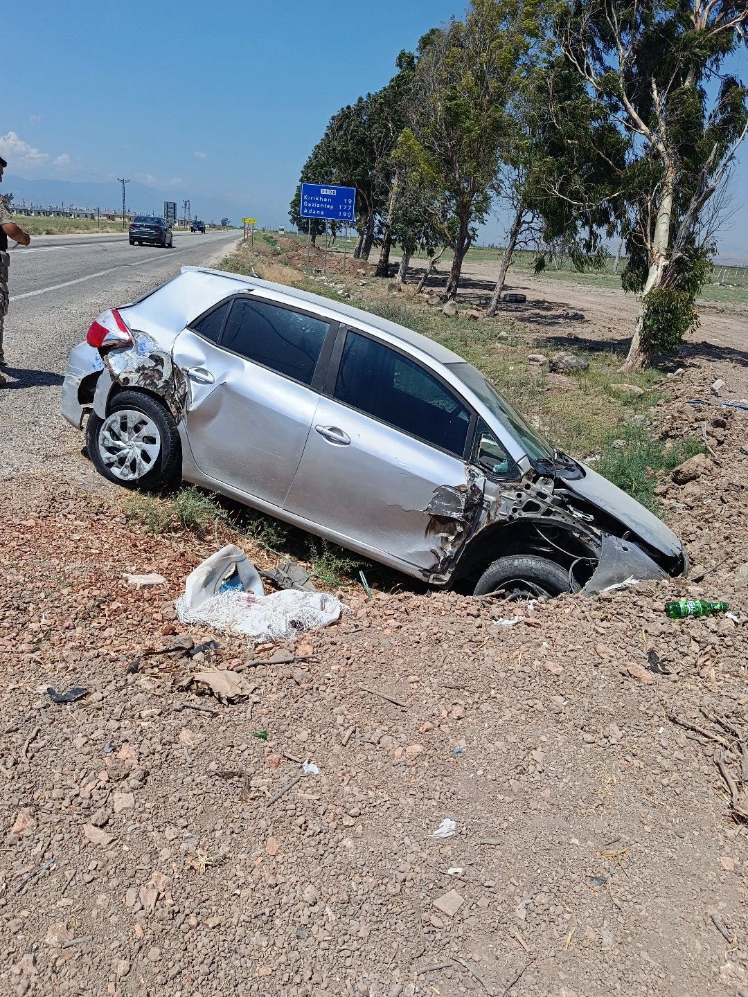 KUMLU’DA TRAFİK KAZASI: 1 YARALI