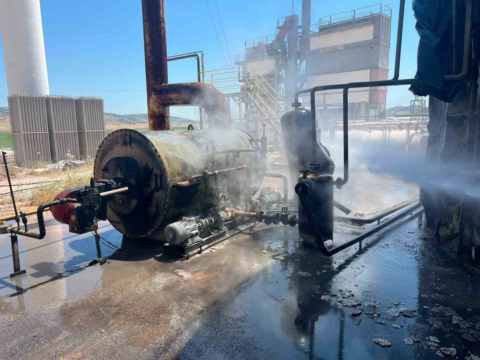 YOZGAT’TA PLENT TESİSİNDE PATLAMA: ERKEN MÜDAHALE FACİAYI ÖNLEDİ