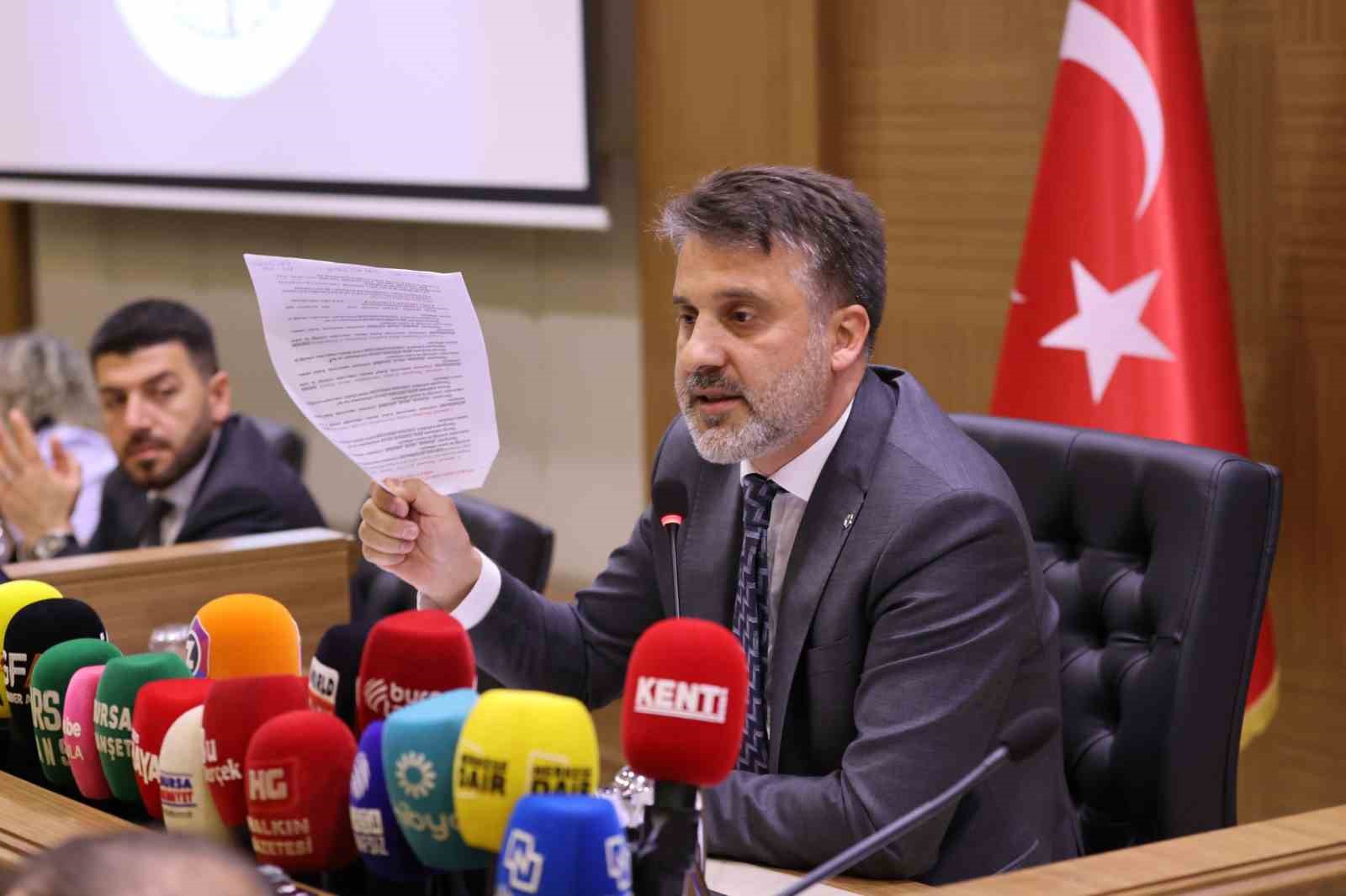 BURSA BÜYÜKŞEHİR BELEDİYE MECLİSİ’NİN TEMMUZ AYI 1’İNCİ OTURUMUNDA GÜNDEM MADDELERİ GÖRÜŞÜLDÜ